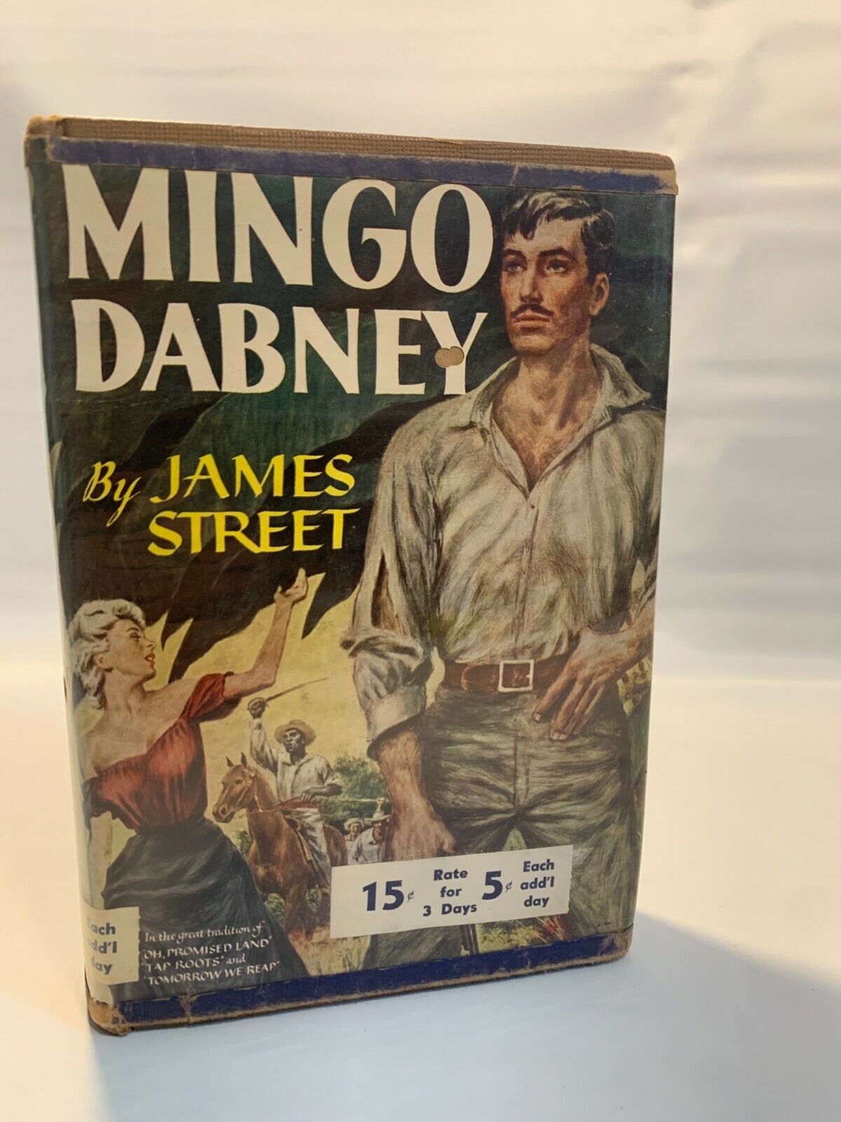 MINGO DABNEY, James Street (1950) HC/DJ Ex Libris, C6