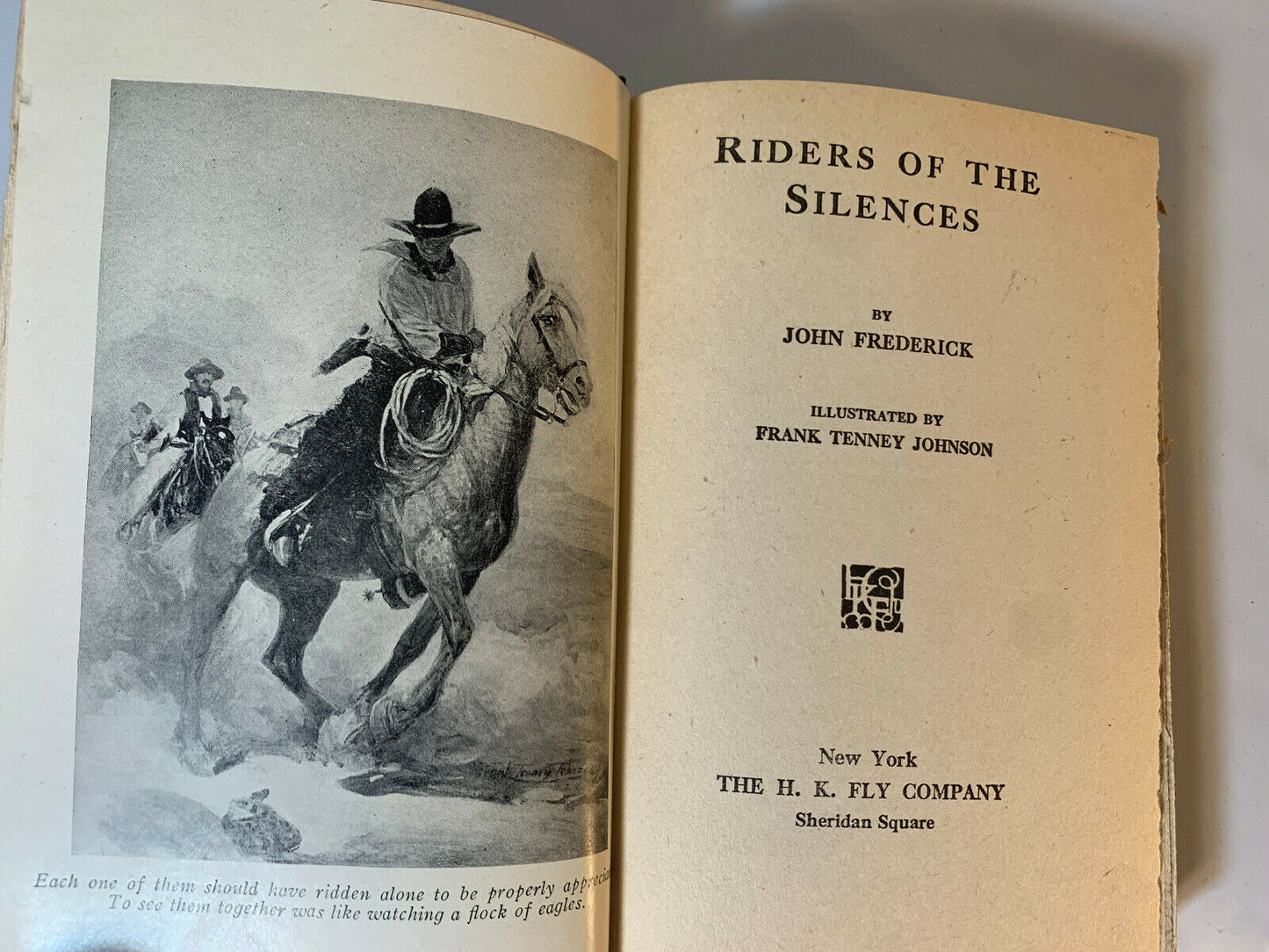 Riders of the Silence, John Fredrick (1920) (K2)