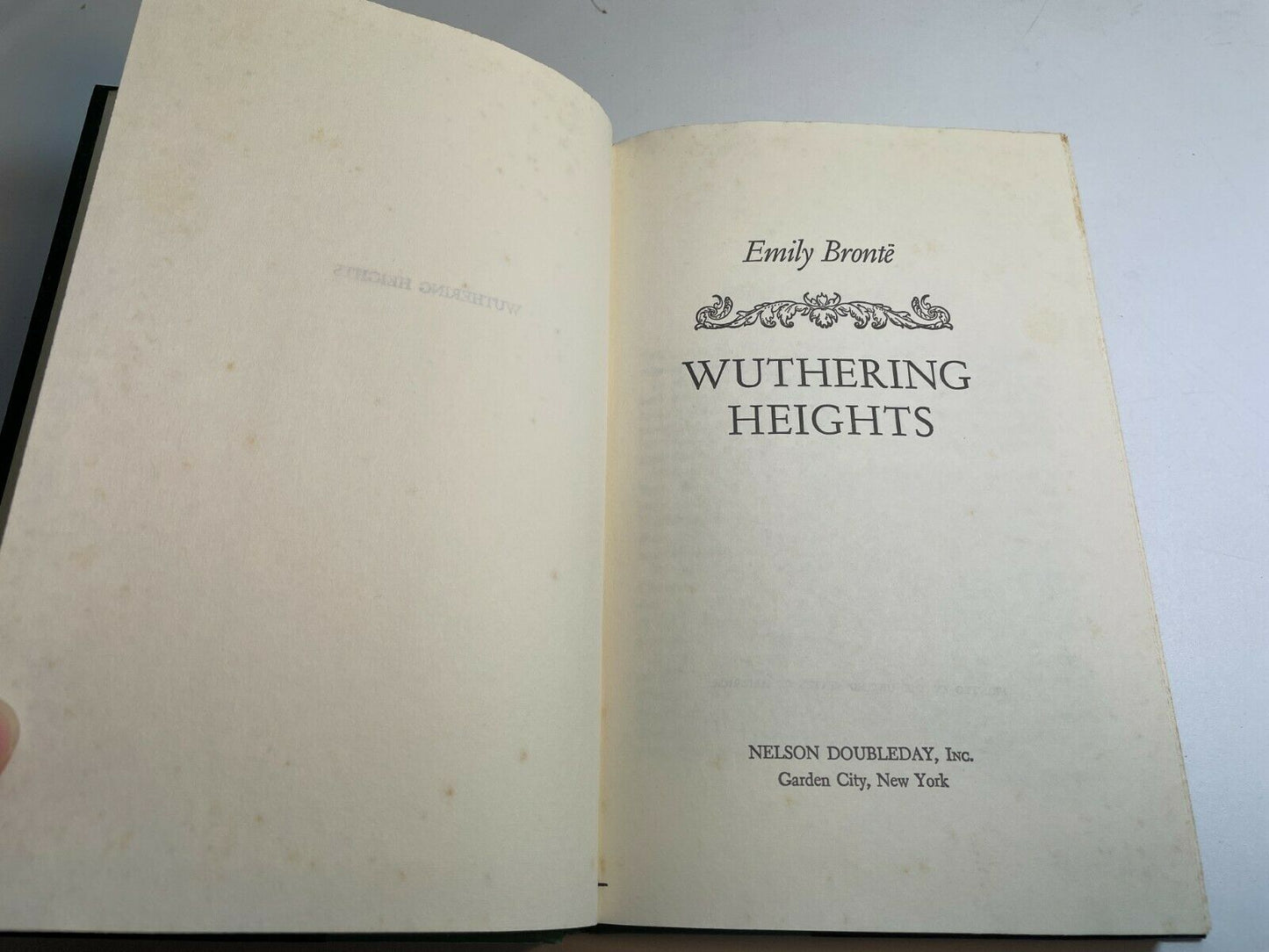 Wuthering Heights, Emily Bronte Nelson, HC Year Unknown A2