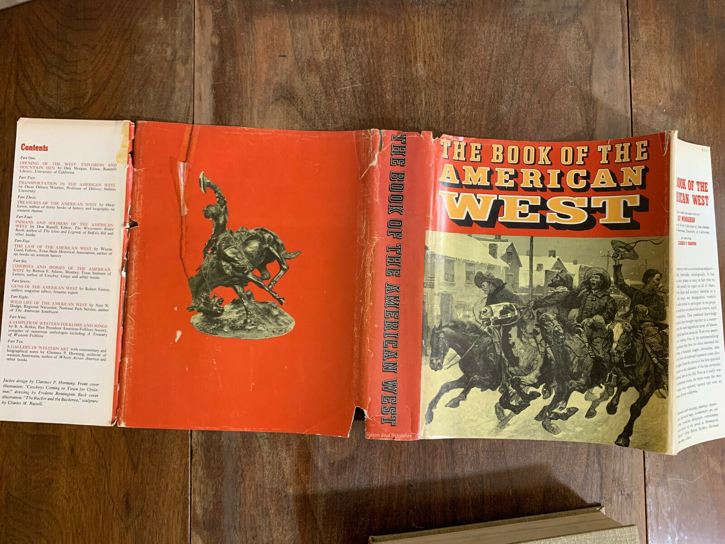 Book of the American West Jay Monaghan 1963 Guns Cowboys History