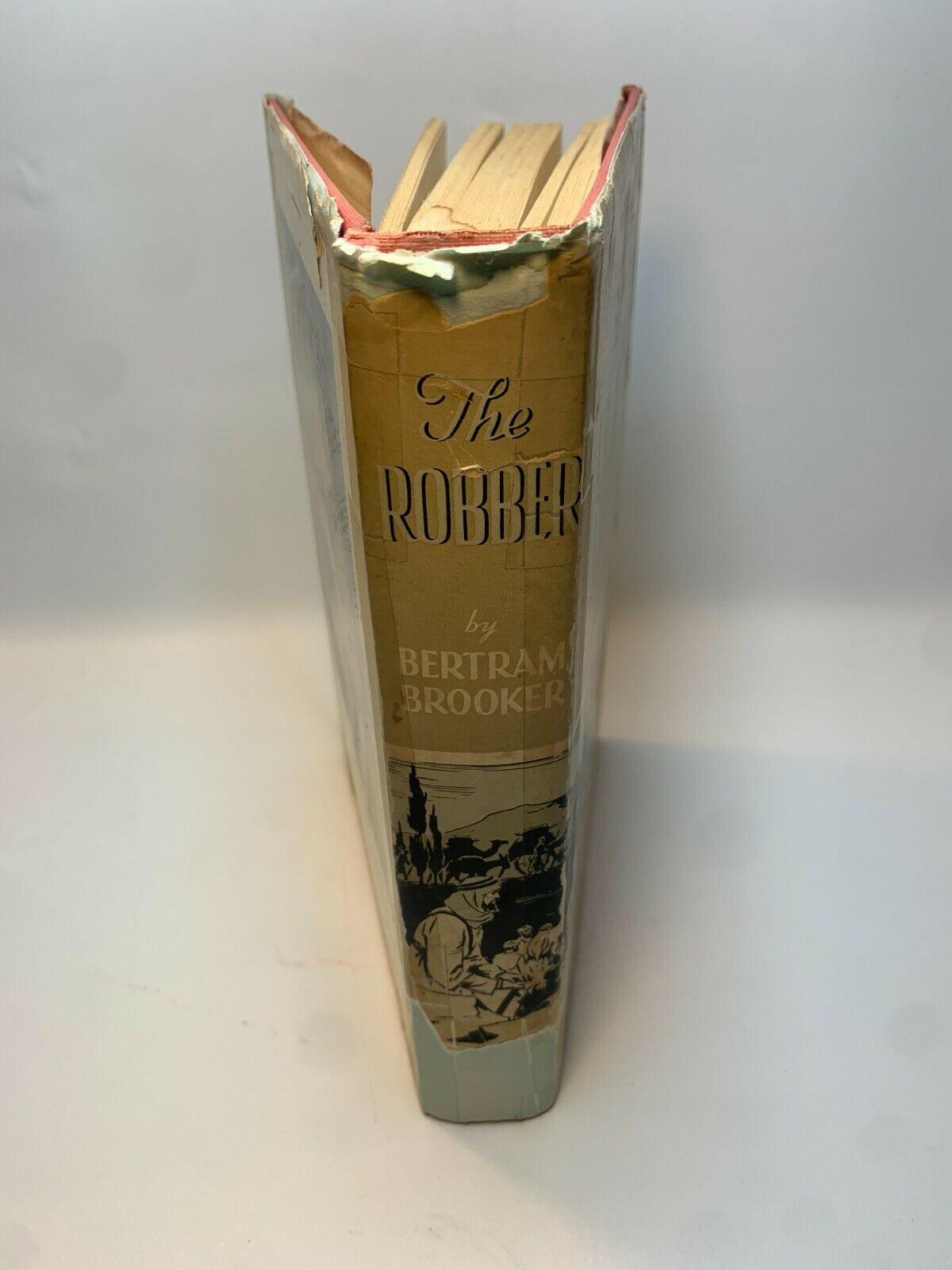 The Robber A Tale of the Time of the Herods  by Bertram Brooker - HB/DJ 1st ED