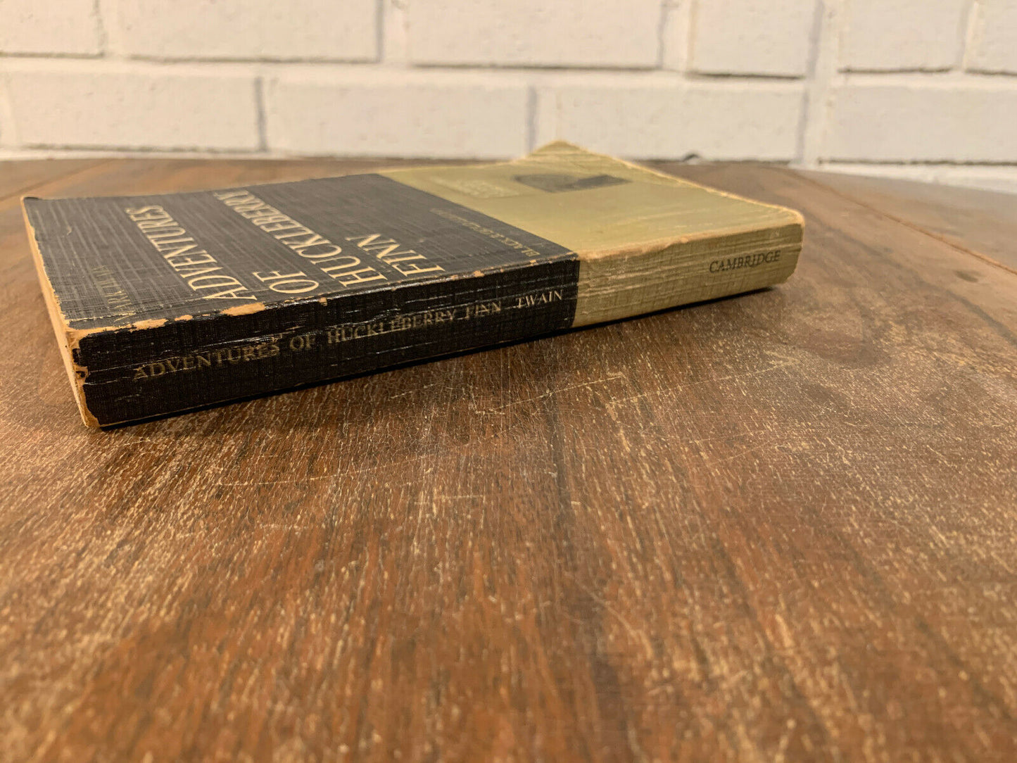 Adventures of Huckleberry Finn, Black & Gold Edition, Cambridge, 1968 1st (4B)