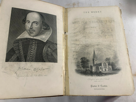 The Complete Works of William Shakespeare with Life Notes & References [1866]
