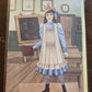 Victorian Dress Doll Card Emily circa 1870 Blank for Special Messages NEW