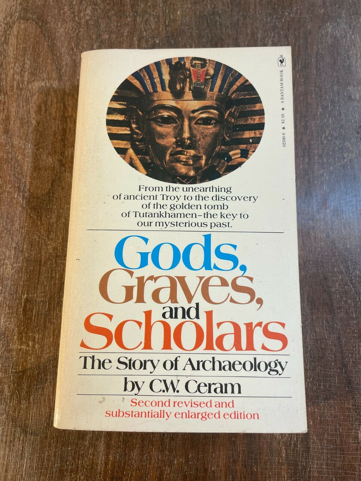Gods, Graves, and Scholars by C W Ceram Softcover 1976 Vintage (Q1)