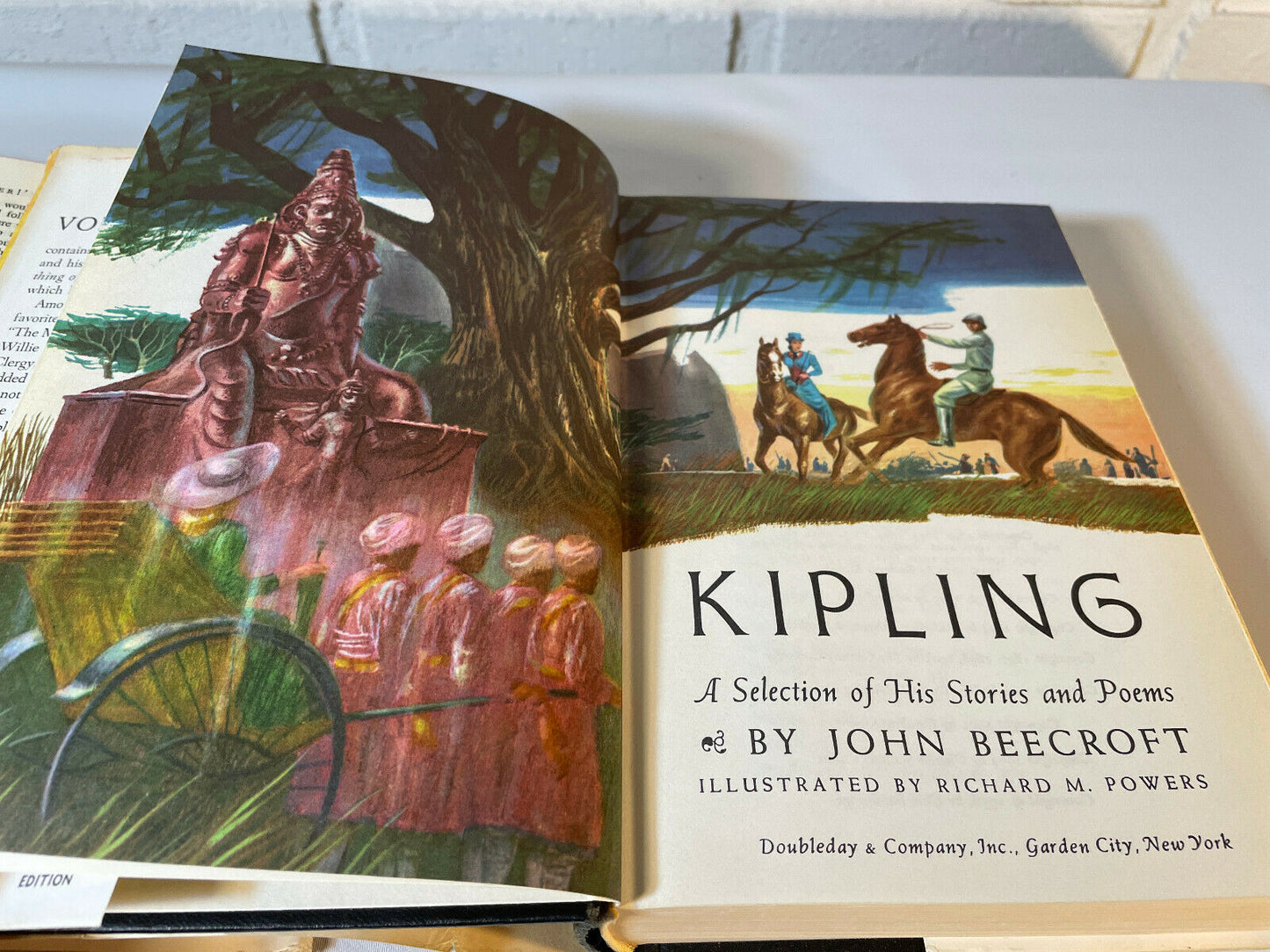 Kipling A Selection of His Stories and Poems Volume 1 & 2 Beecroft 1956 (C4)