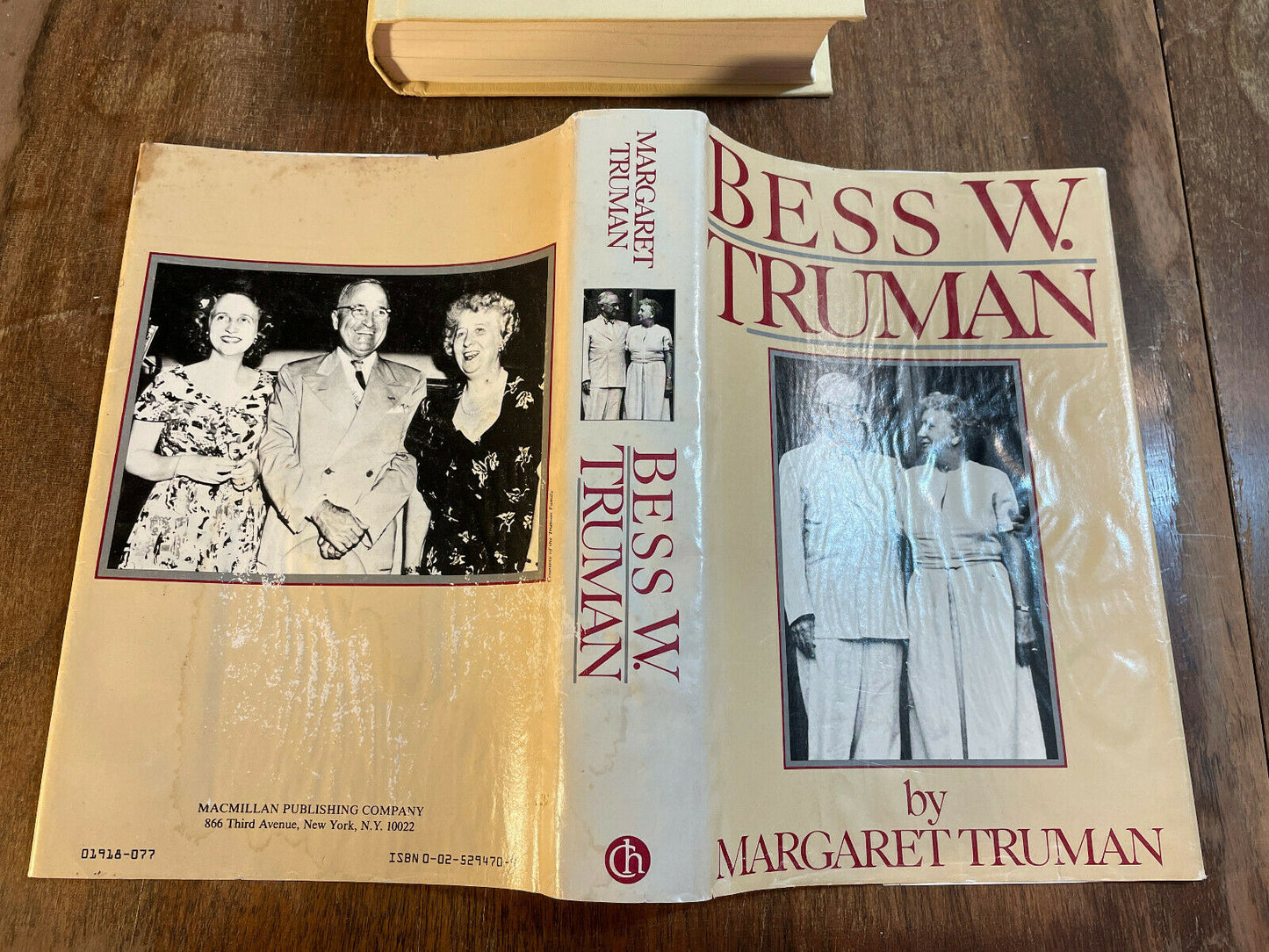 Bess W. Truman by Margaret Truman (1986, Hardcover) Harry Trumans Wife (J5)