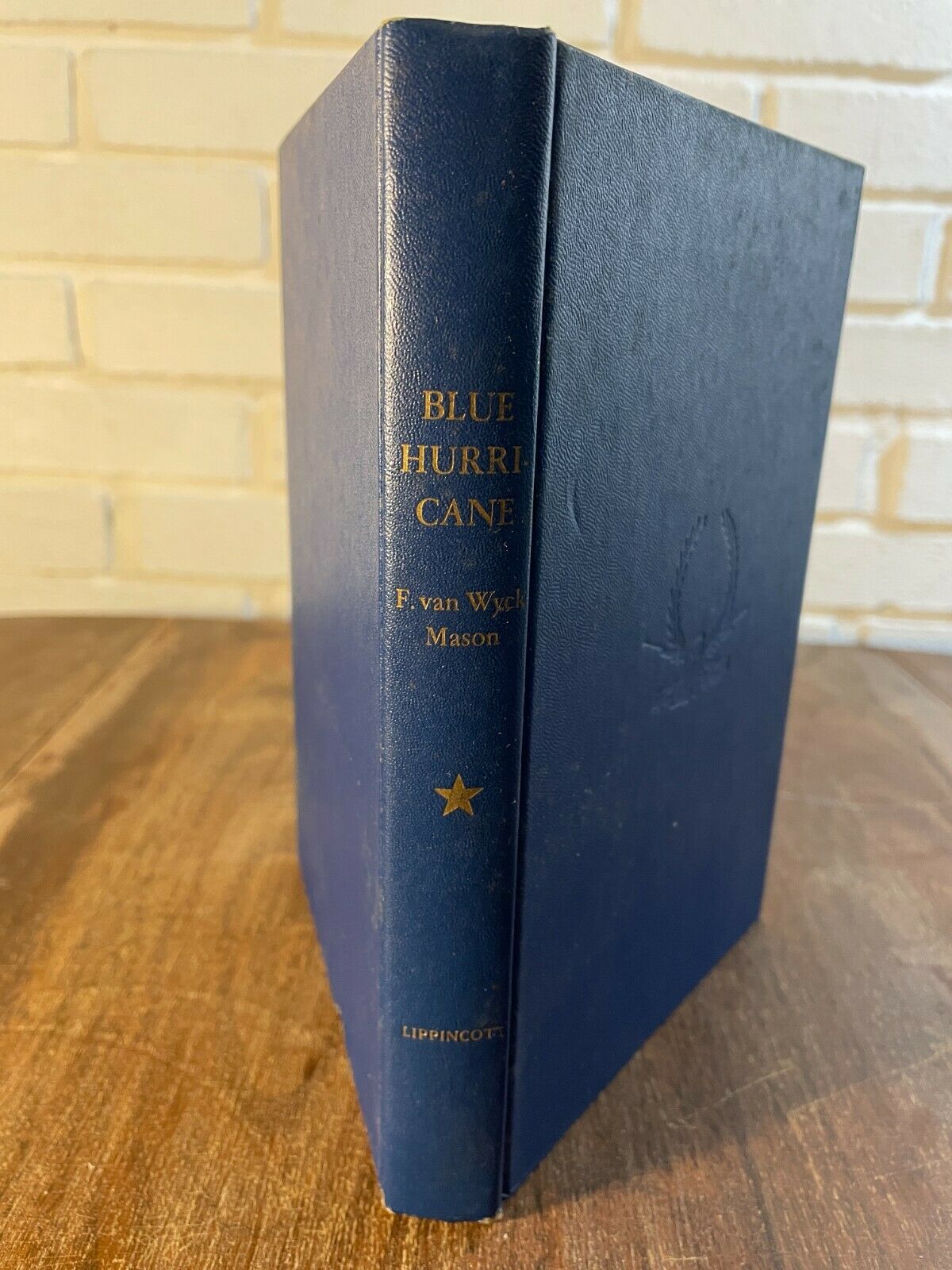 BLUE HURRICANE by F. Van Wyck Mason. First Edition Hardcover from 1954 (C1)