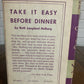 Cooking For One by Elinor Parker 1949 4th Printing (O4)