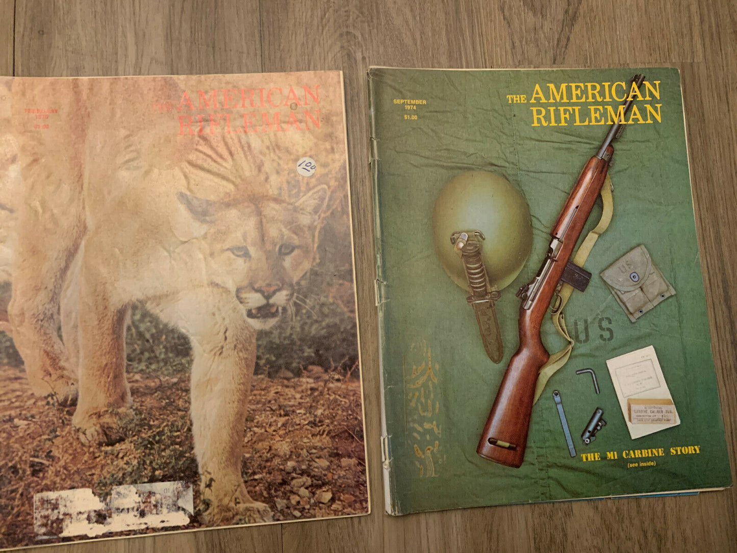Vintage Lot Of 11 American Rifleman Magazines Spanning 1960s - 1970s