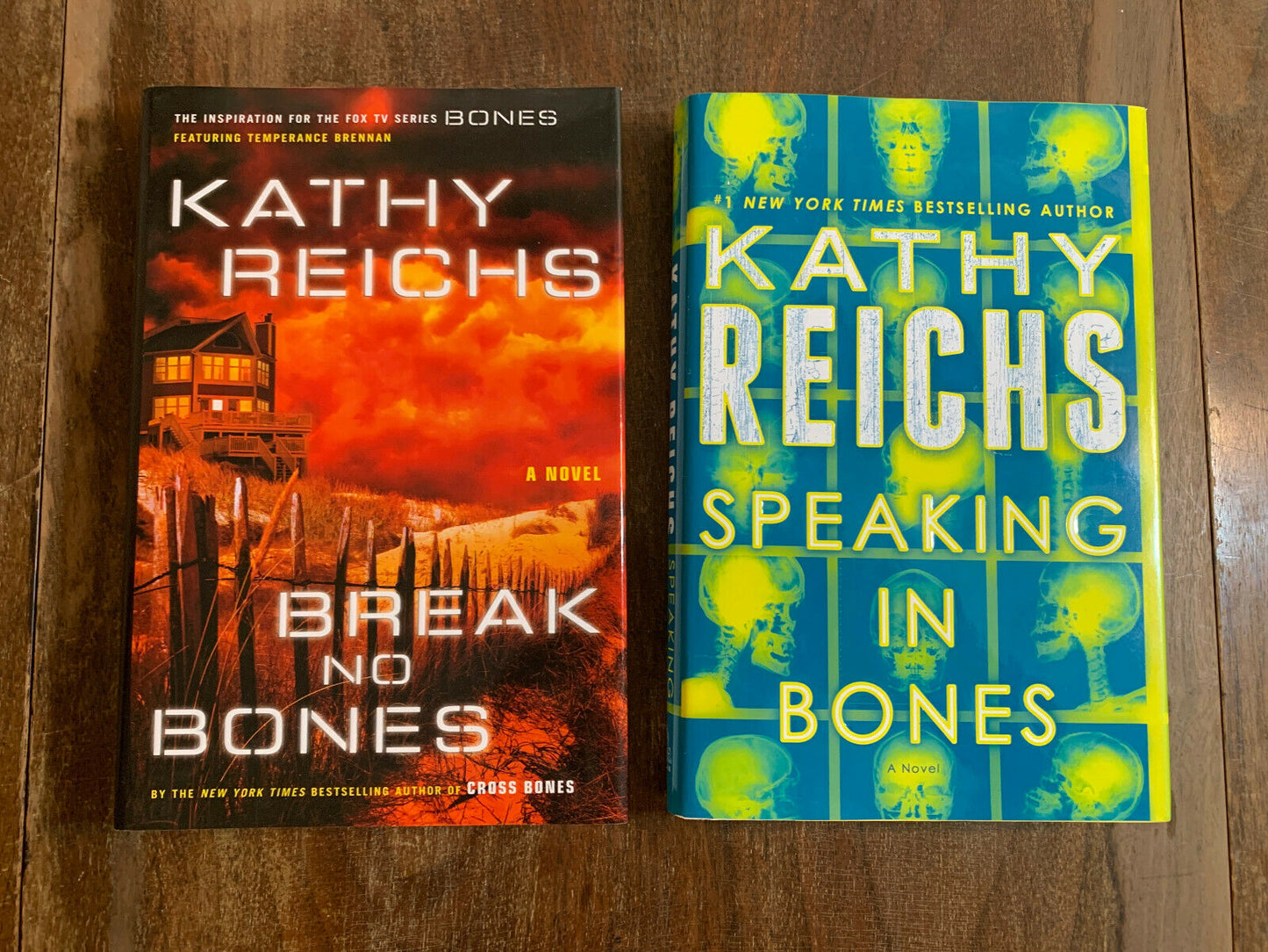 Kathy Reich's book lot - Temperance Brennan Bones novels - Break no Bones, more