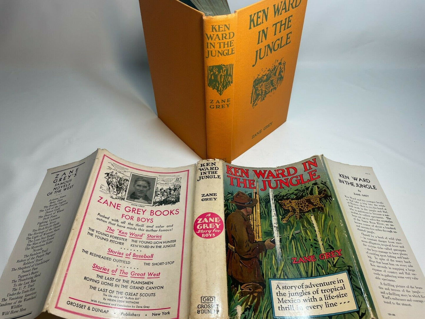 Ken Ward in the Jungle by Zane Grey, [1940]