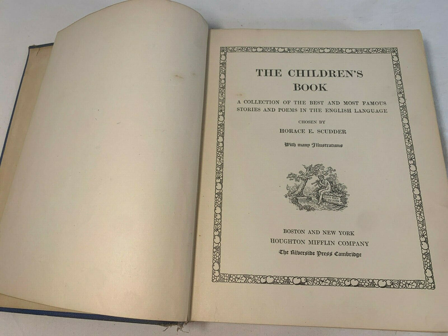 The Children's Book edited by Horace E. Scudder [1909]