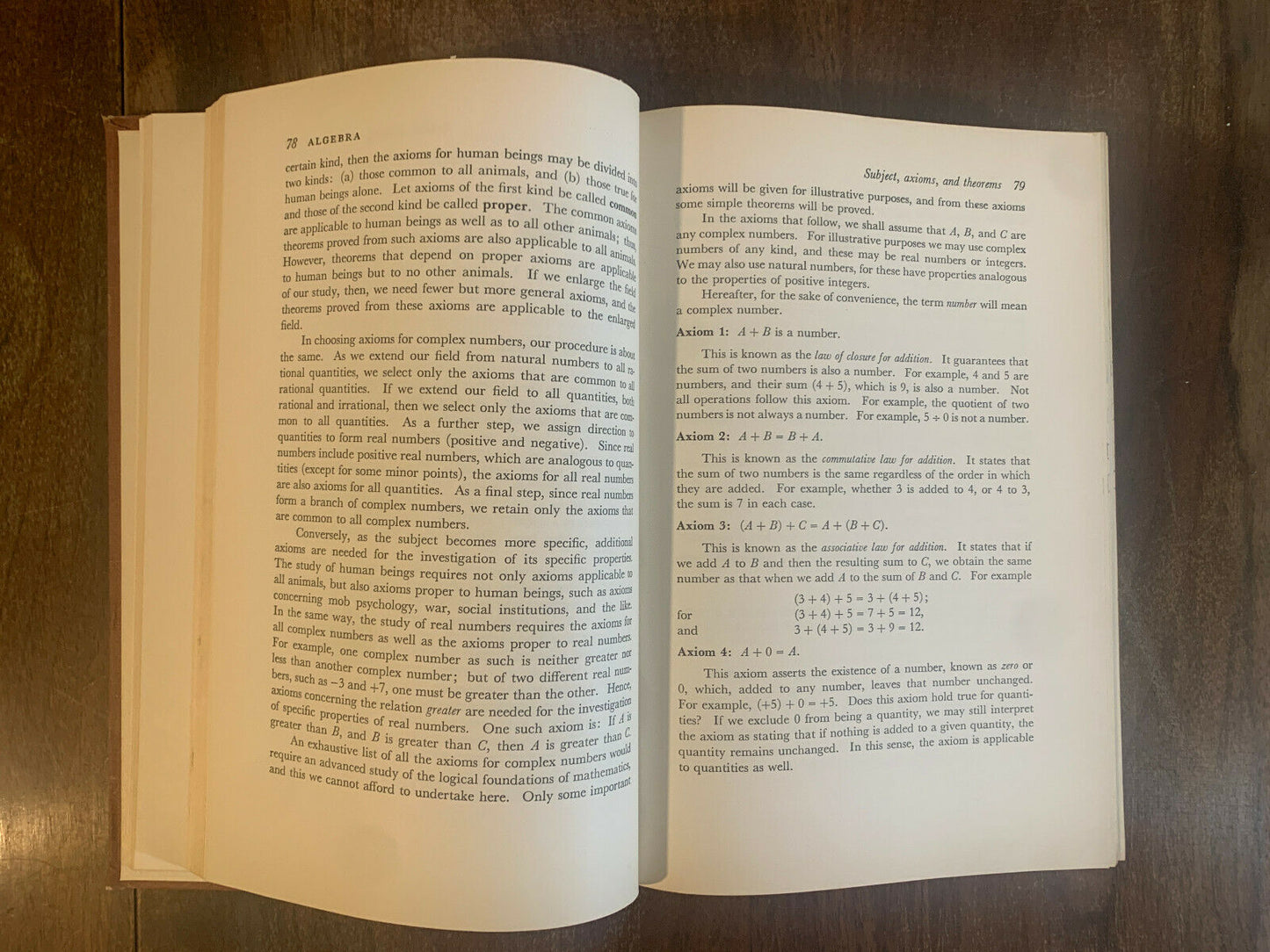 A Survey of Basic Mathematics by H. G. Apostle 1960 (Z2)