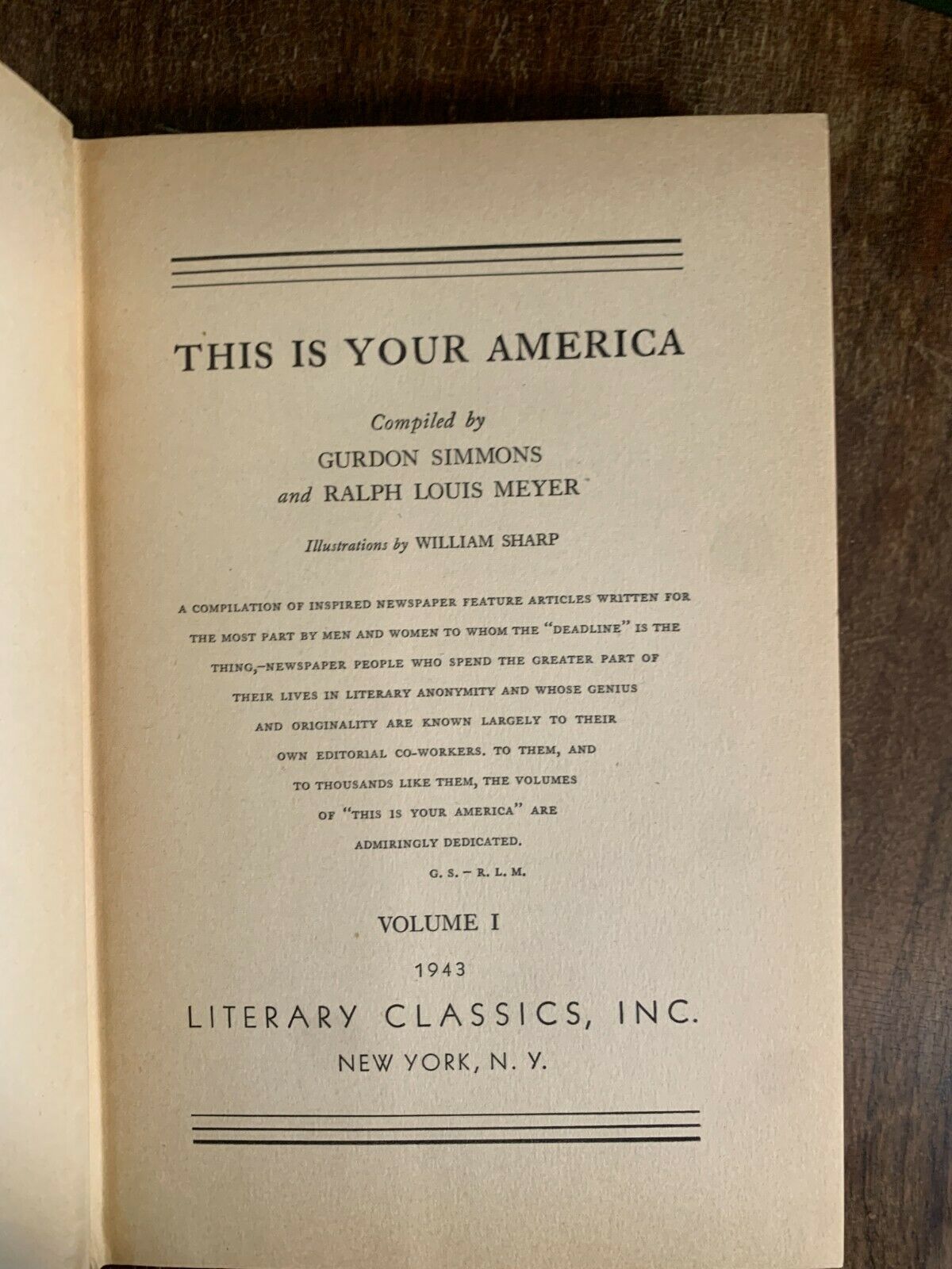 This is Your America, Simmons and Meyer (Complete Set) 1st Ed., 1943 (AD)