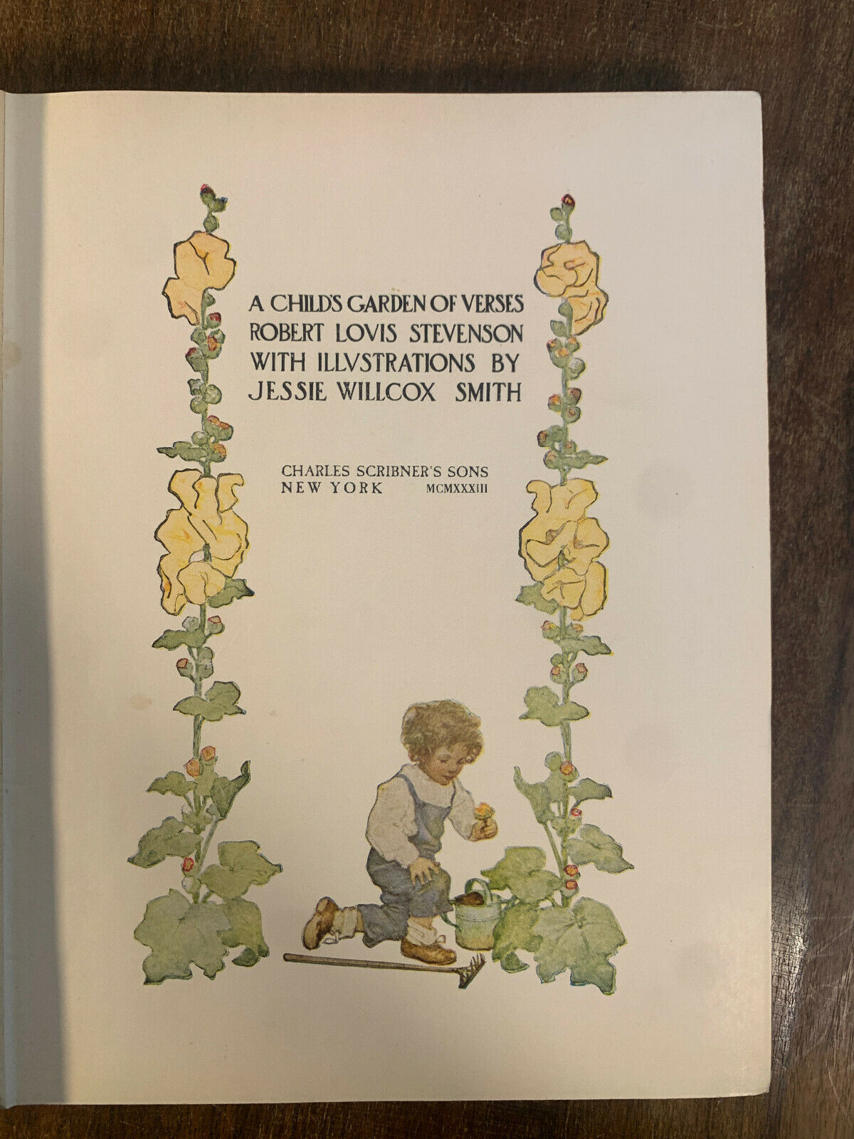 A Child's Garden of Verses by Robert Louis Stevenson 1905, Illustrated (HS9)