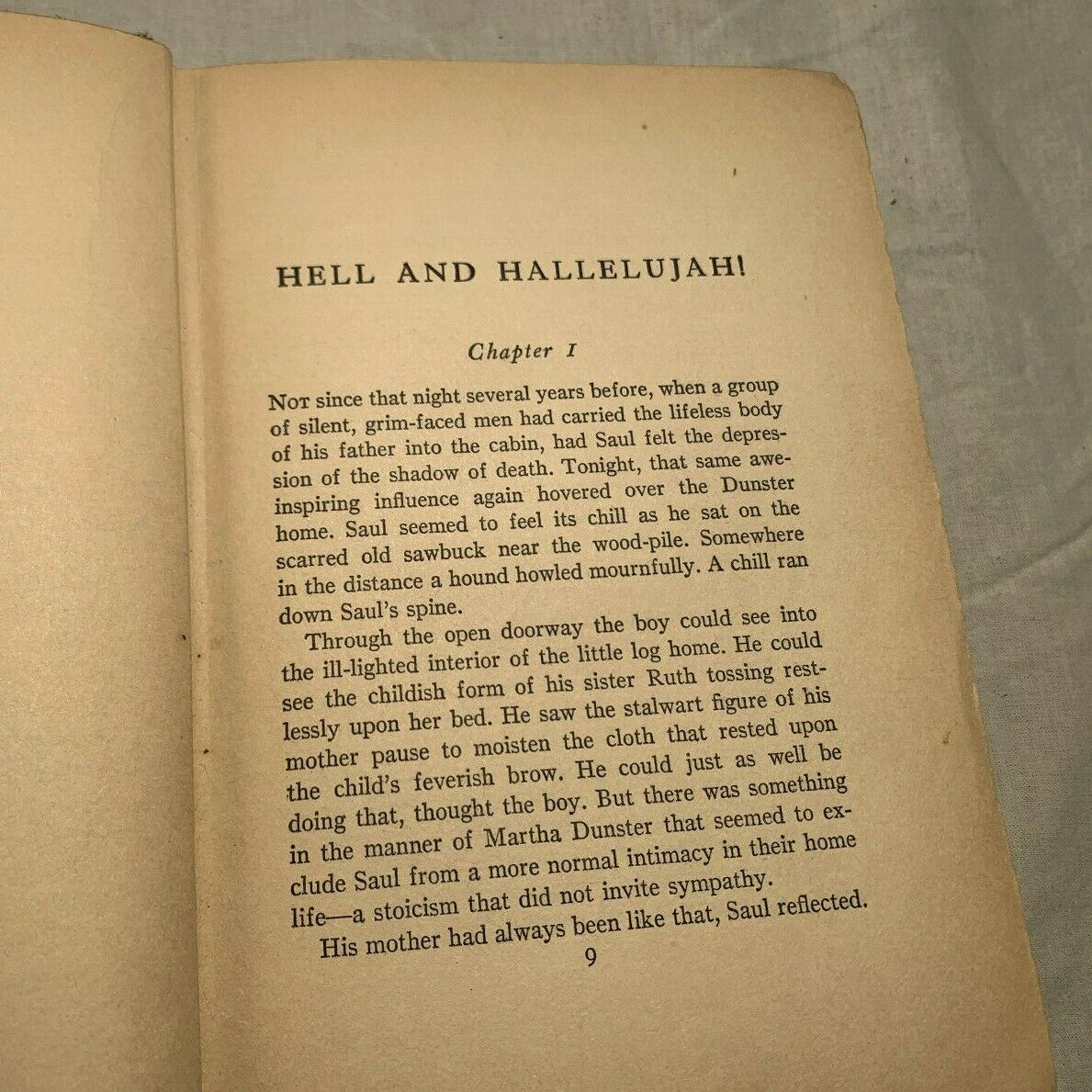 Hell and Hallelujah by Norton S. Parker, Hardcover (1931)