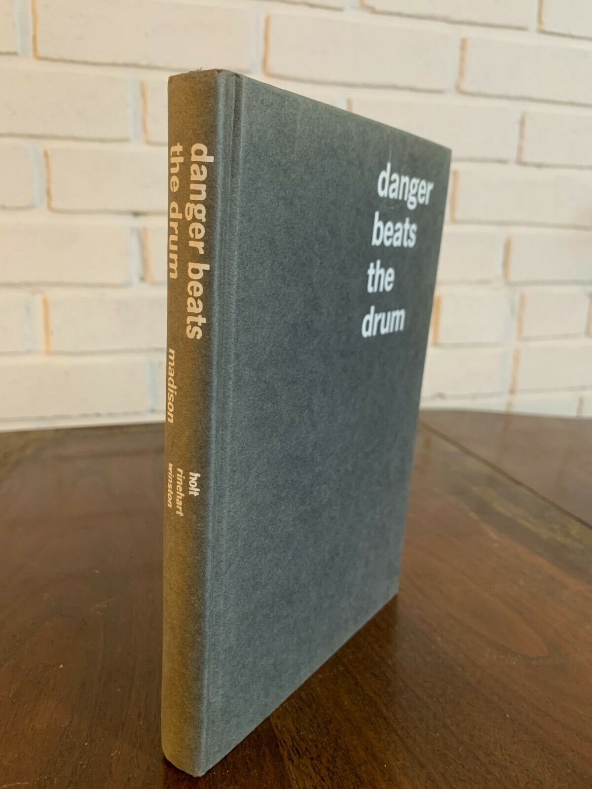 Danger Beats the Drum, Arnold Madison, First Edition (1966) HC