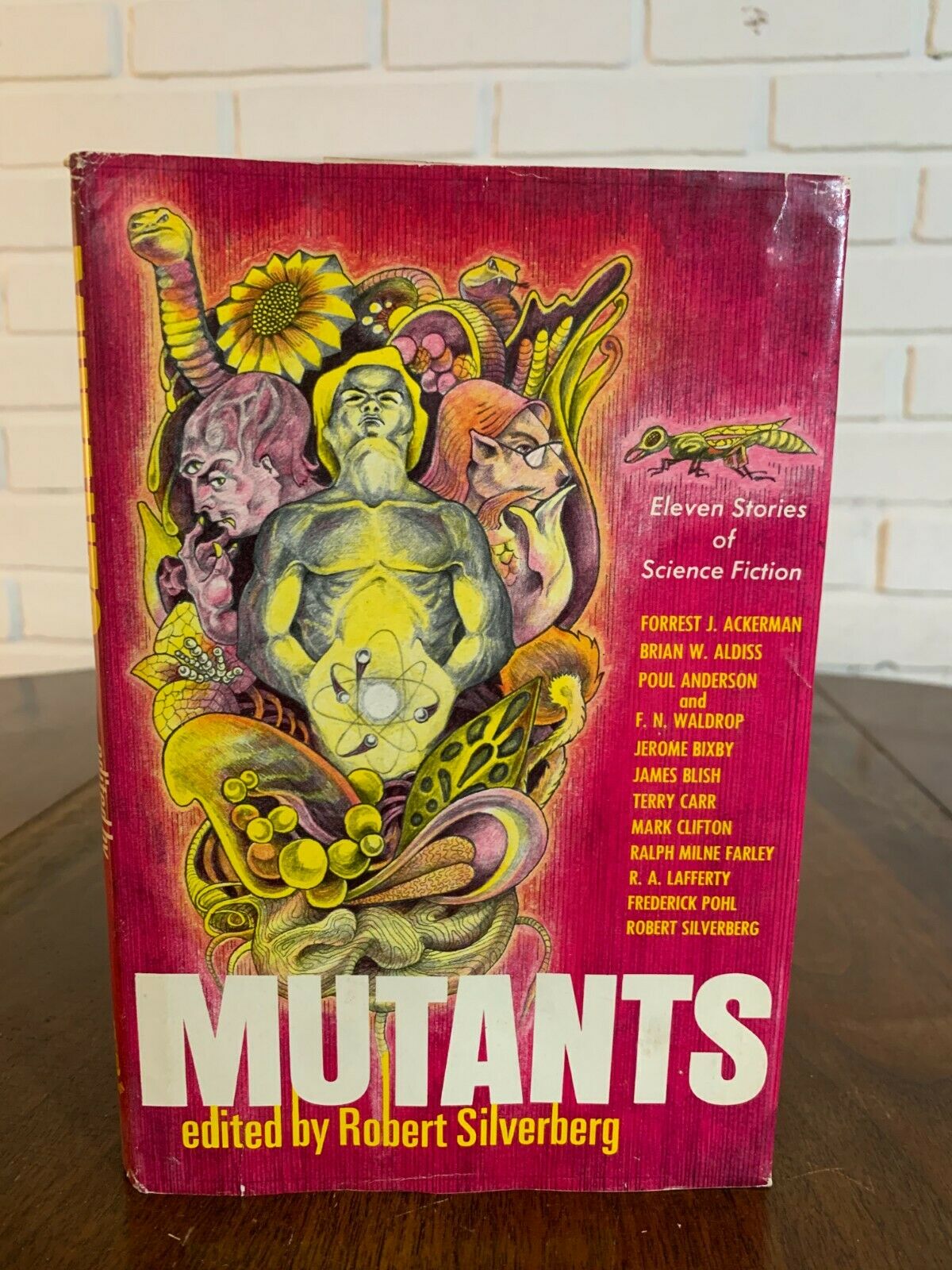 Mutants, 11 Sci Fi Stories, Robert Silverberg, 1974 Book Club Edition H/C + D/J