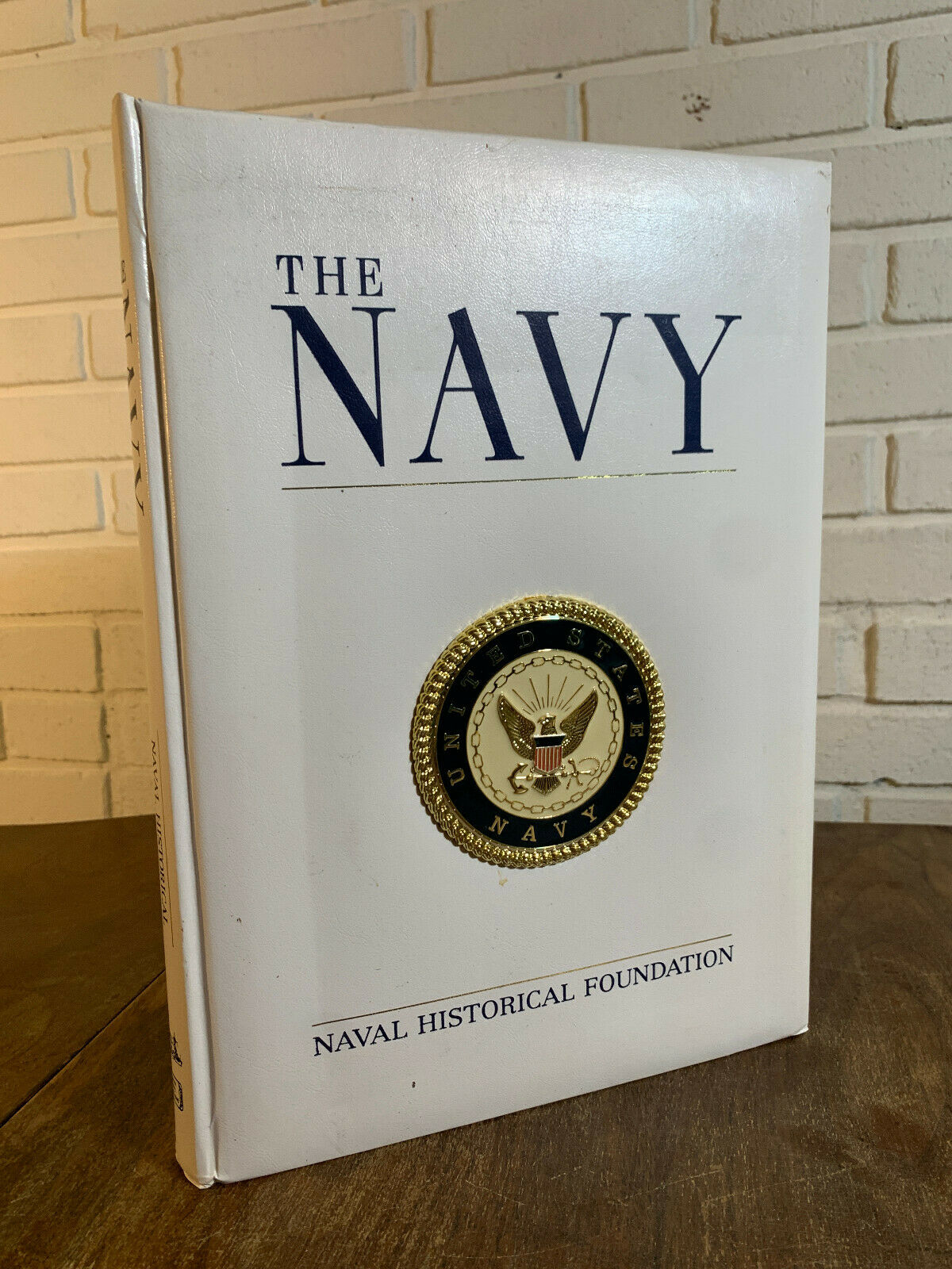 The Navy: by Naval Historical Foundation (Faux Leather Padded Hardcover 2012) NS