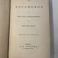 the decameron or ten days entertainment of boccaccio, Published by A.V Lovering