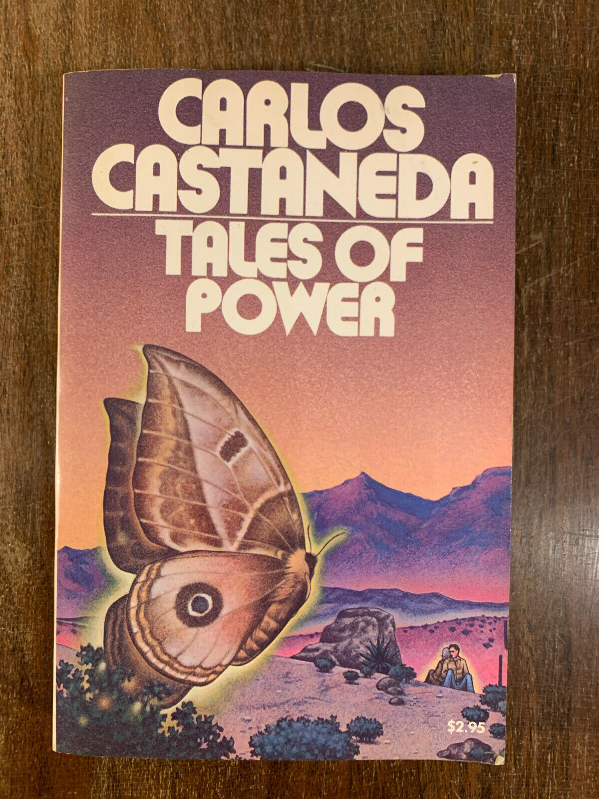 Vintage Carlos Castaneda Tales of Power trade paperback 1974 1st pb print (2A)