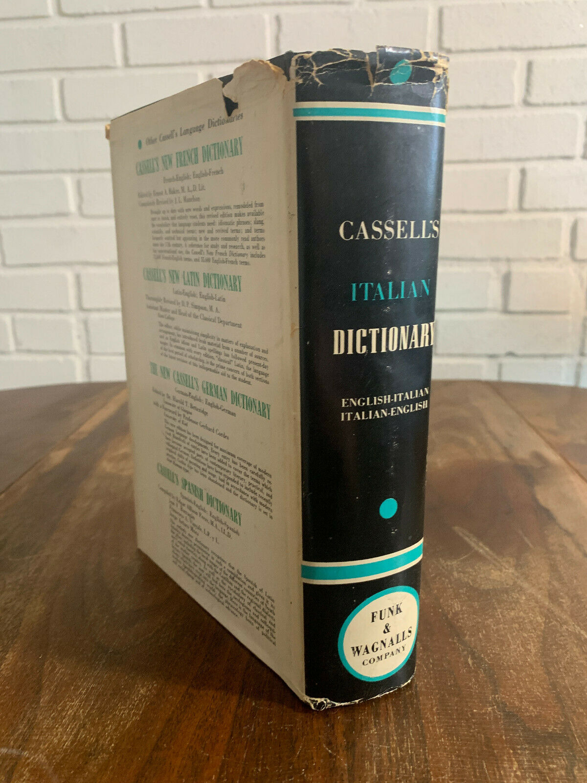 Cassell's Italian Dictionary Piero Rebora 1st Edition 1959 (Z2)