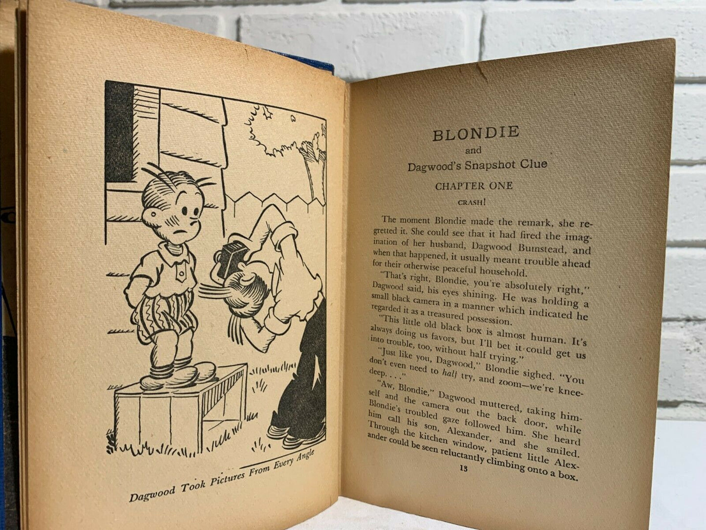 Blondie and Dagwood's Snapshot Clue, Chick Young, 1943 (C1)