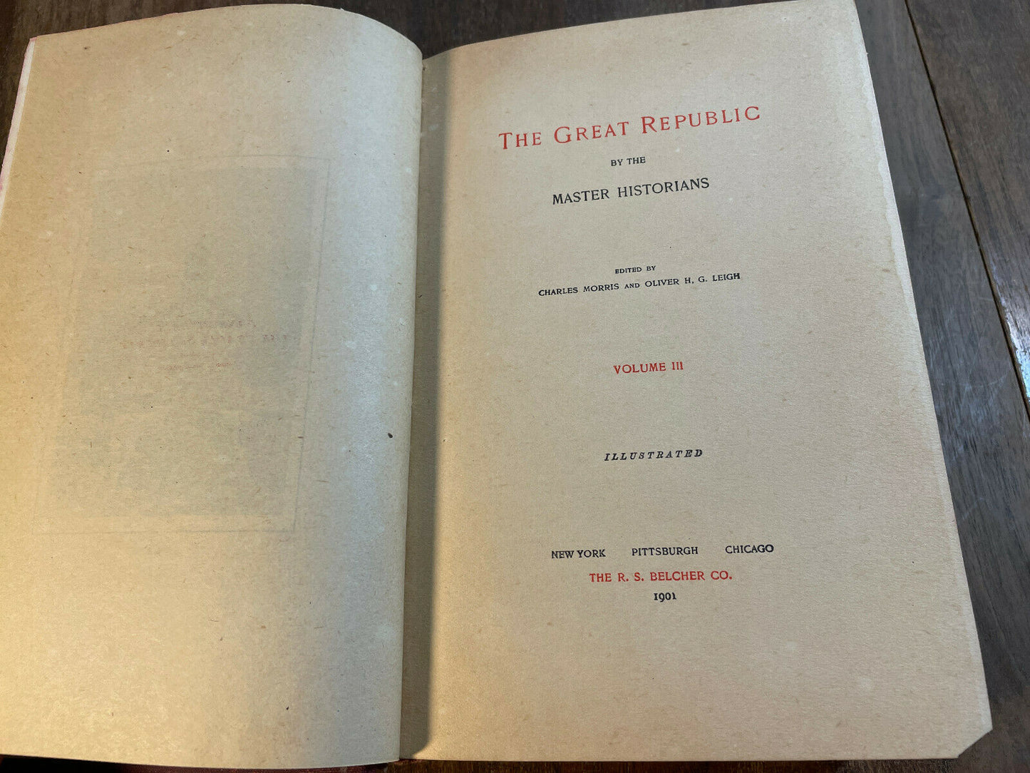 The Great Republic by the Master Historians 1901 Vol 2  (2B)