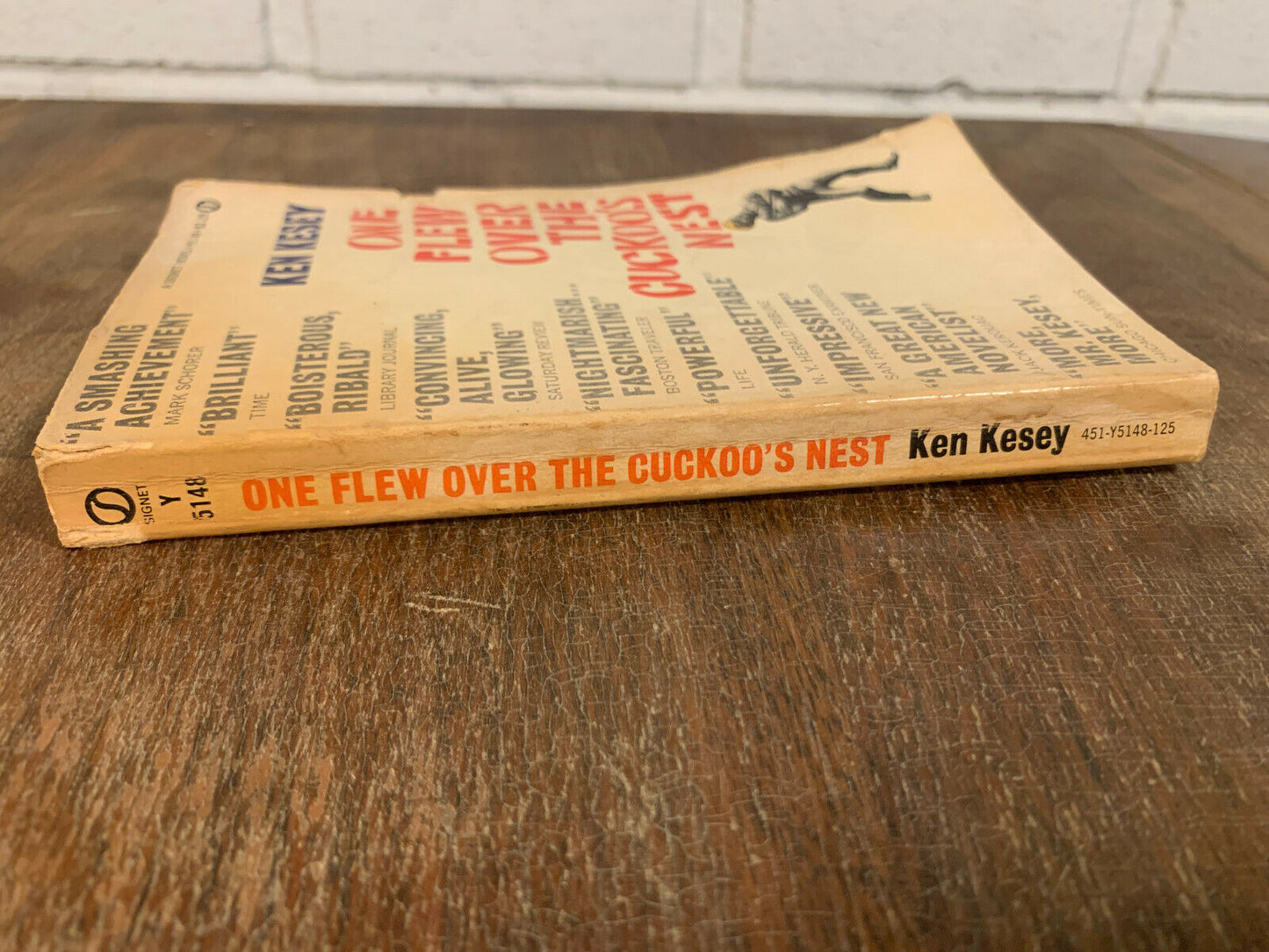 One Flew Over The Cuckoo’s Nest by Ken Kesey 1962