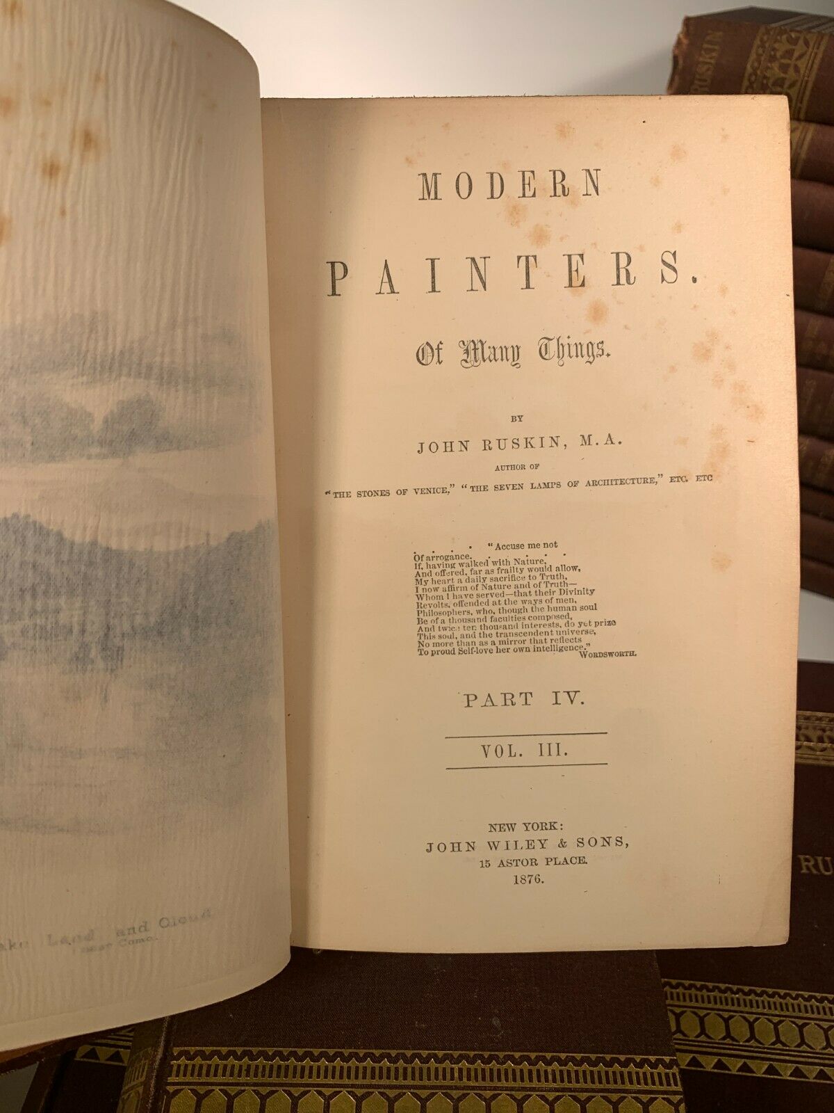 Works of John Ruskin [16 Volume Set · John Wiley & sons · 1871 - 1877]