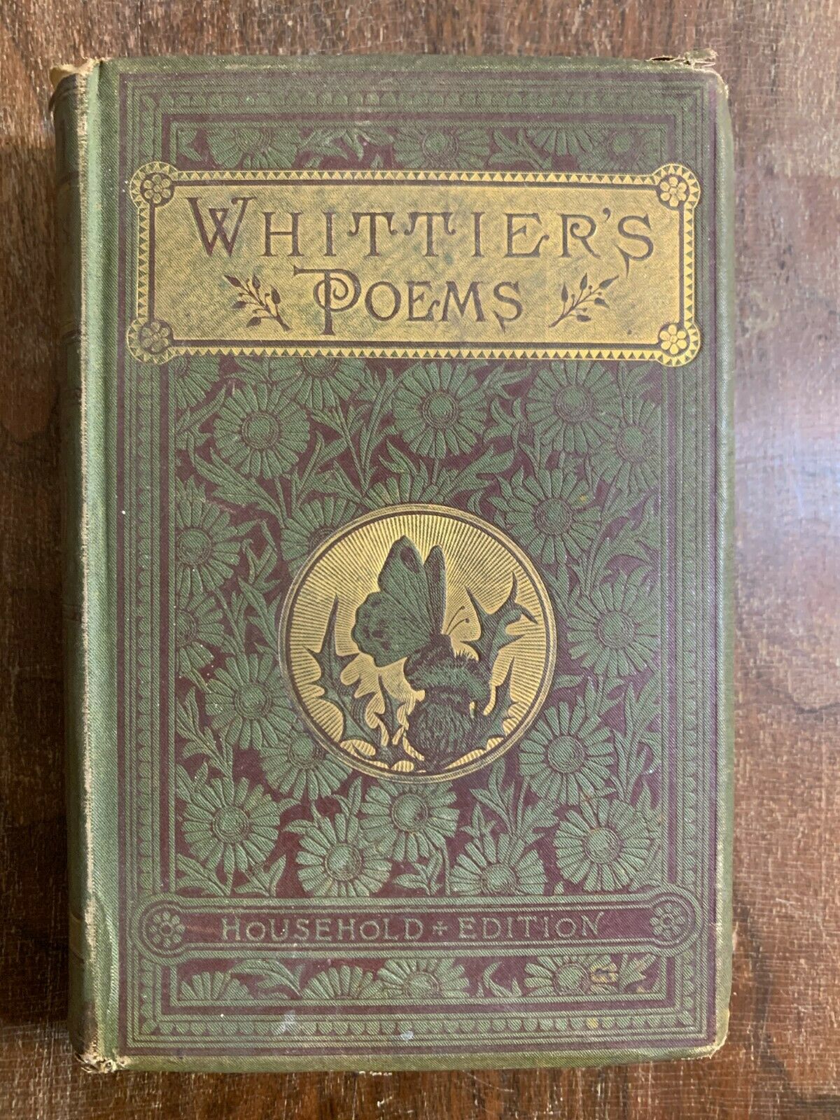 John G. Whittier POEMS, Household Edition, (1881) Z1