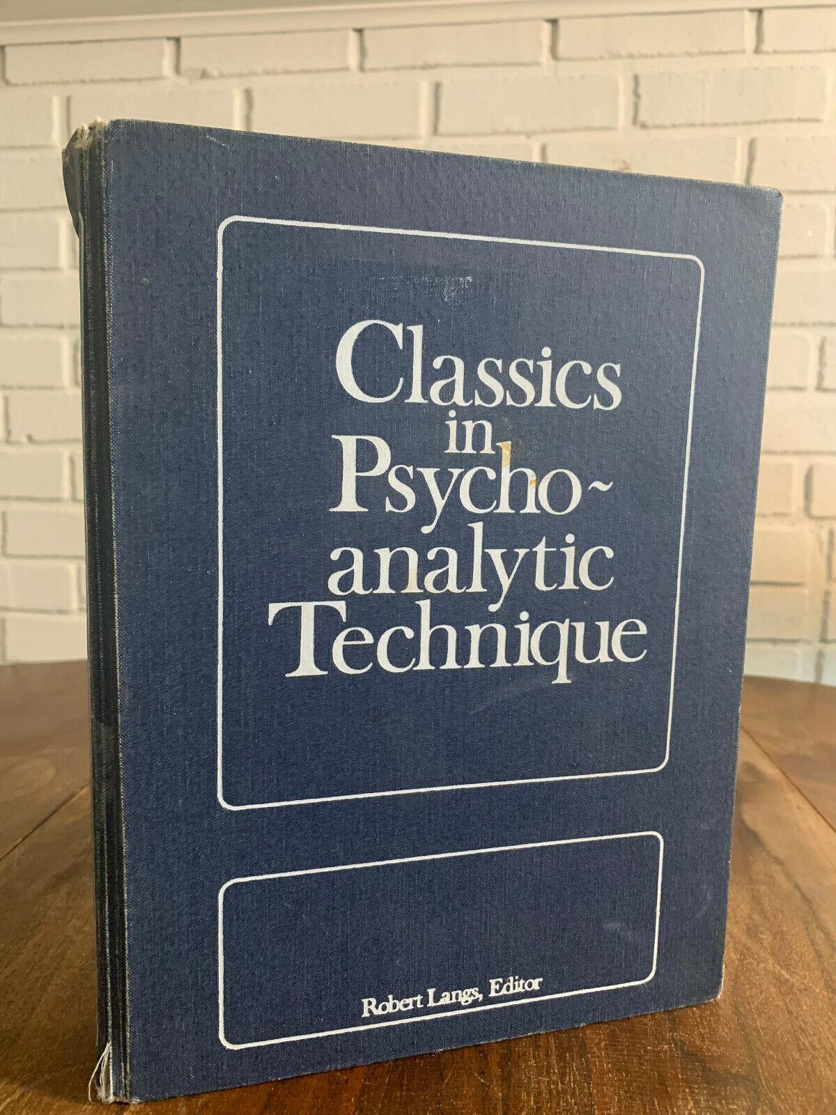 NEW Classics in Psychoanalytic Technique - Langs, Robert (Z2)