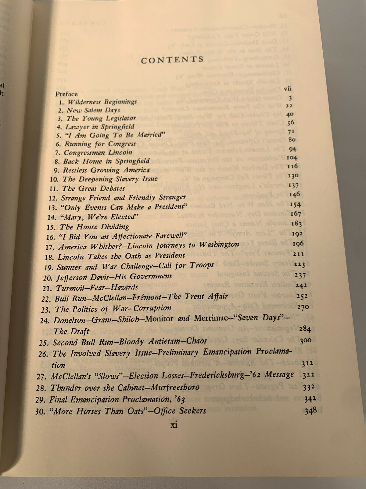 One-Volume Edition   Sandburg   Abraham Lincoln   Harcourt, Brace & World  1984