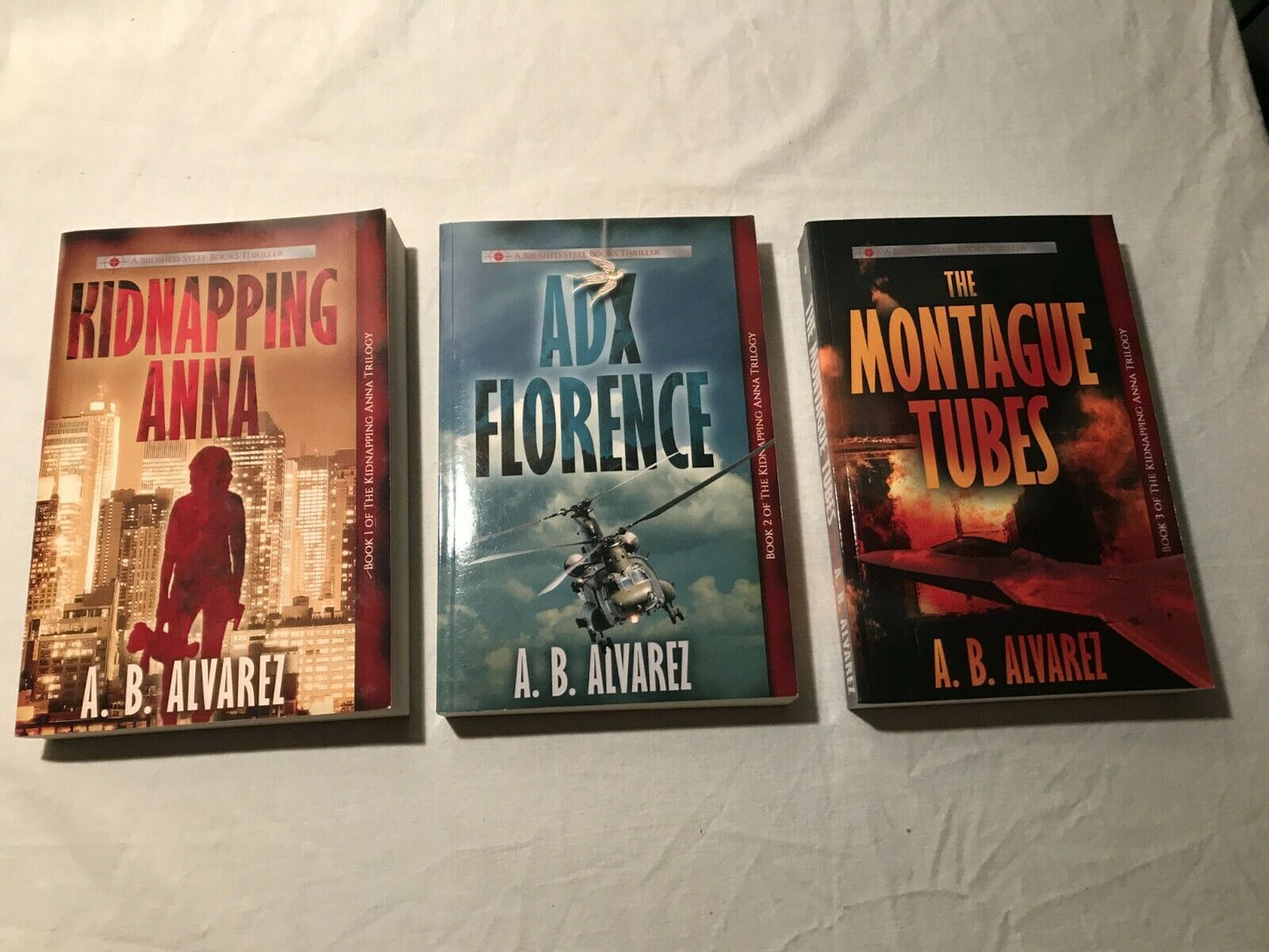 The Kidnapping Anna Trilogy A. B. Alvarez Complete Series 1-3 (2018)