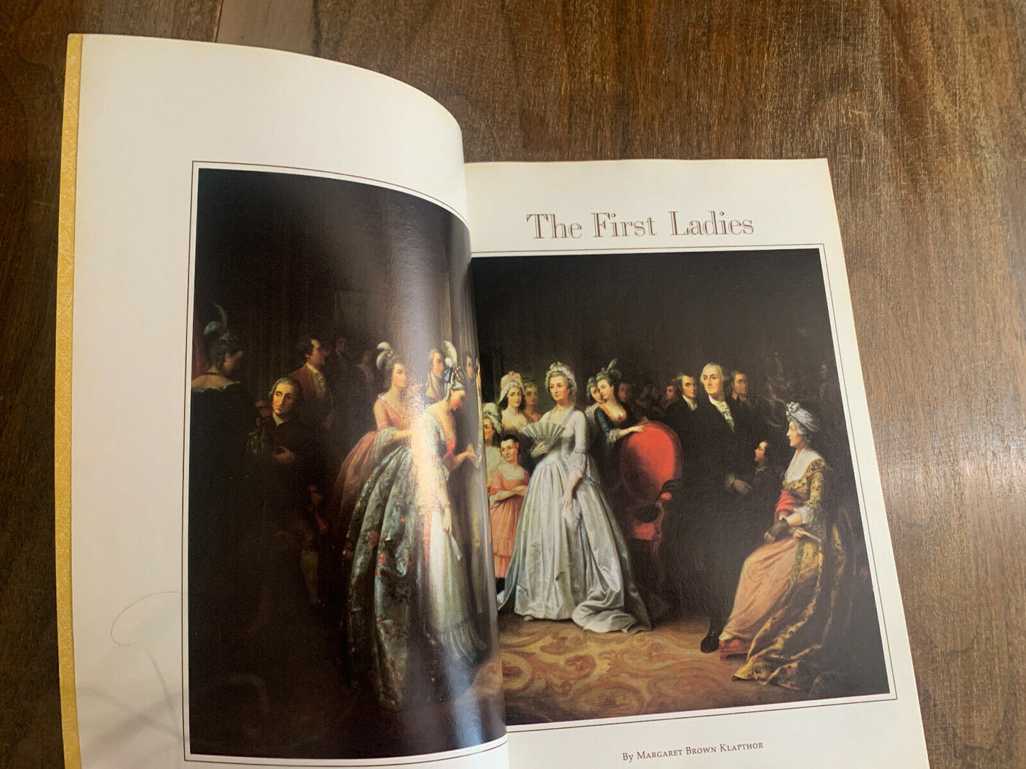 The First Ladies by Margaret Brown Klapthor 1985 (Q6)