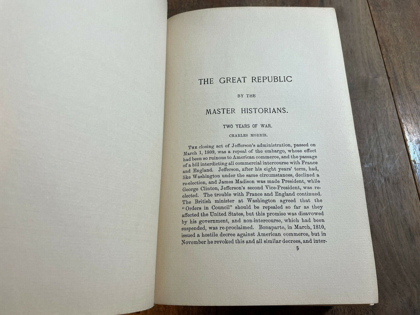 The Great Republic by the Master Historians 1901 Vol 2  (2B)