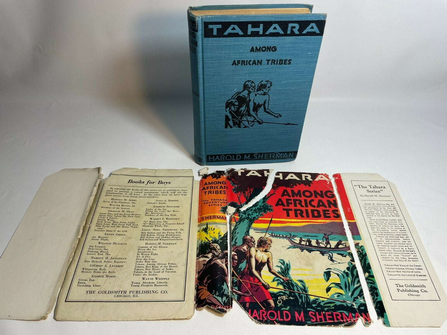 Tahara Among African Tribes, Harold Sherman, 1933 HC (B3)
