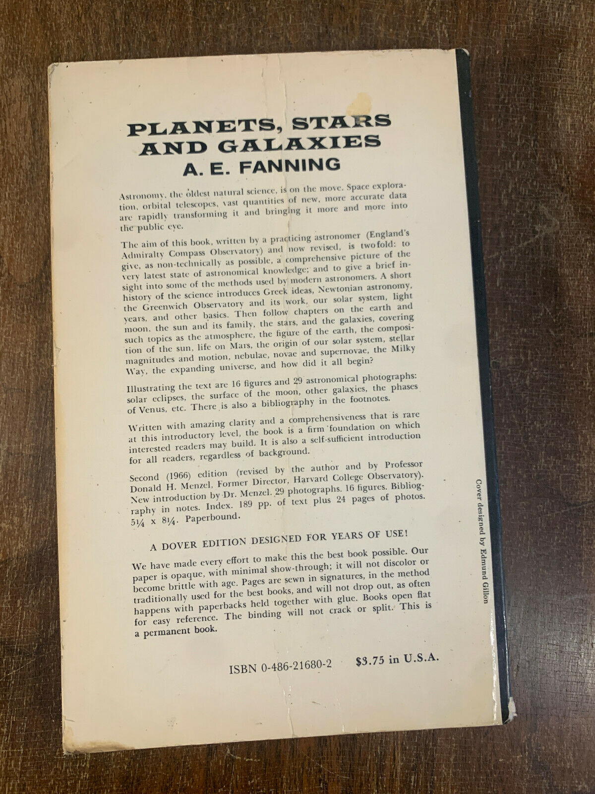 Planets, Stars And Galaxies Descriptive Astronomy by A.E. Fanning (HS4)