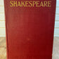 Shakespeare Complete Works w/ Notes by Israel Gollancz (W3)