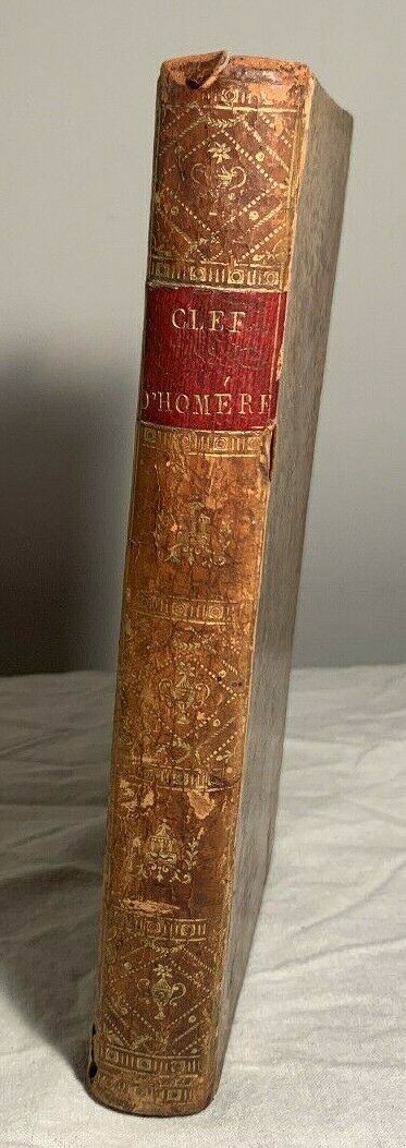 CLEF D'HOMERE, Homer's Key by J.B Gail 1806 Hardcover