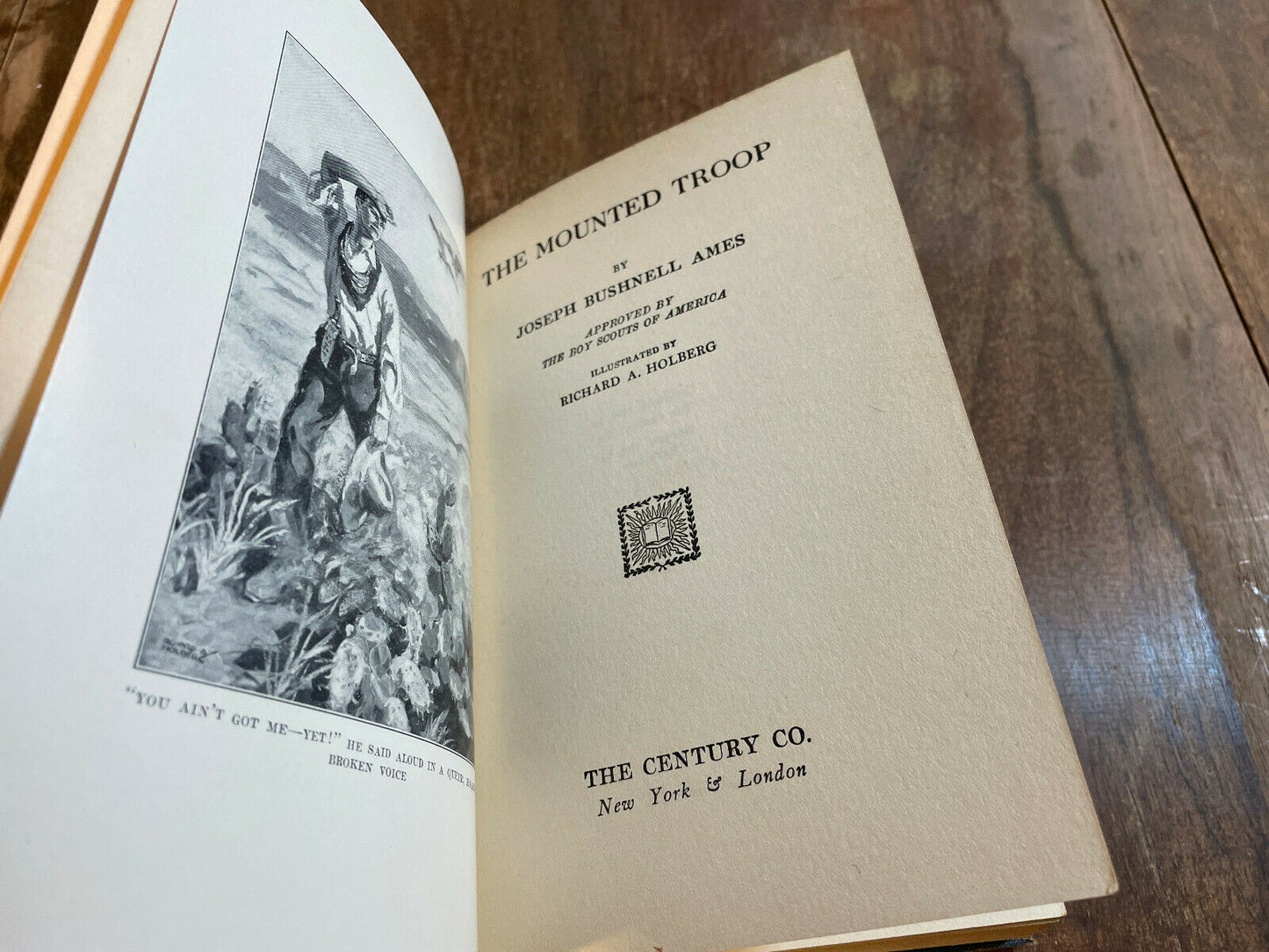 The Mounted Troop by Joseph B. Ames 1926 1st Edition (W3)