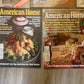 THE AMERICAN HOME, Lot of 17 issues 1975-1976