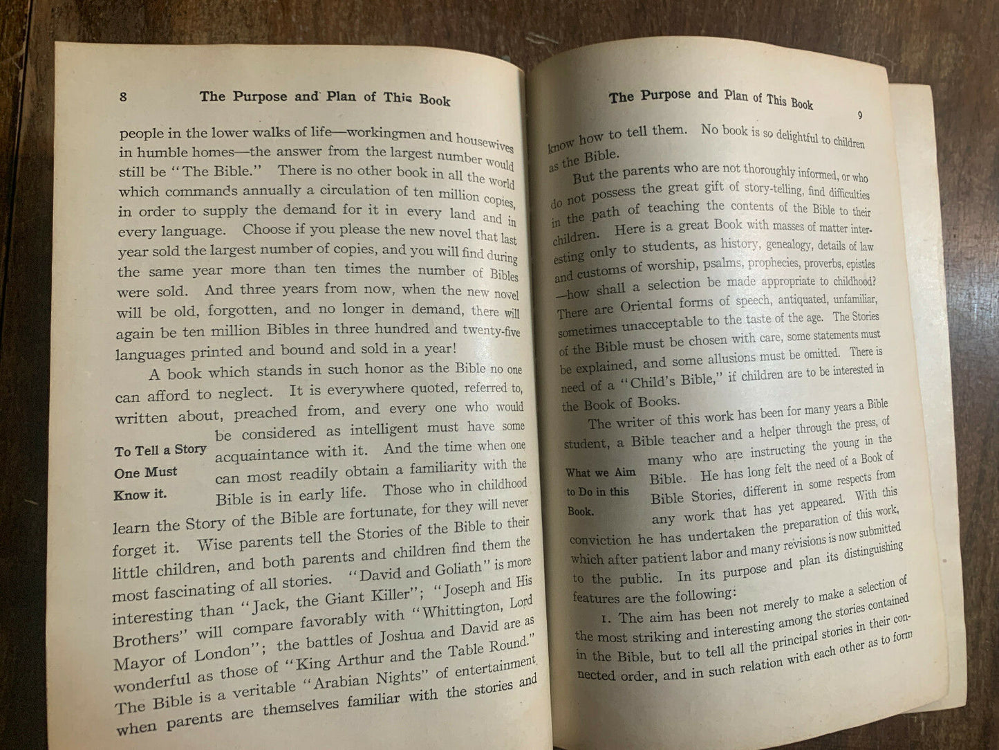 Hurlbut's Story of the Bible Self-Pronouncing Book 168 Stories 1904 (Z1)