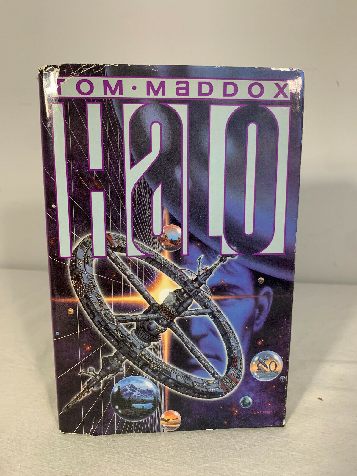 Halo by Tom Maddox - 1991 Hardcover, Science Fiction