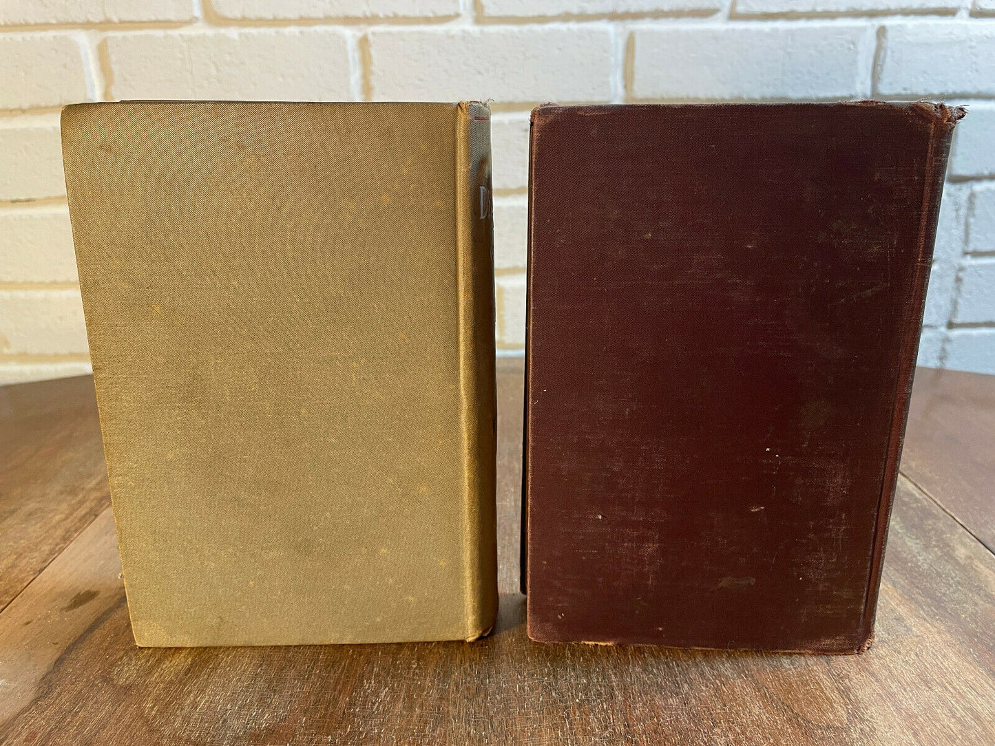 James Fenimore Cooper, The Spy & The Deerslayer Antique 2 book lot, no date (J5)
