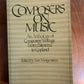 Composers On Music An Anthology Of Composers Writings from Palestrina to (O2)