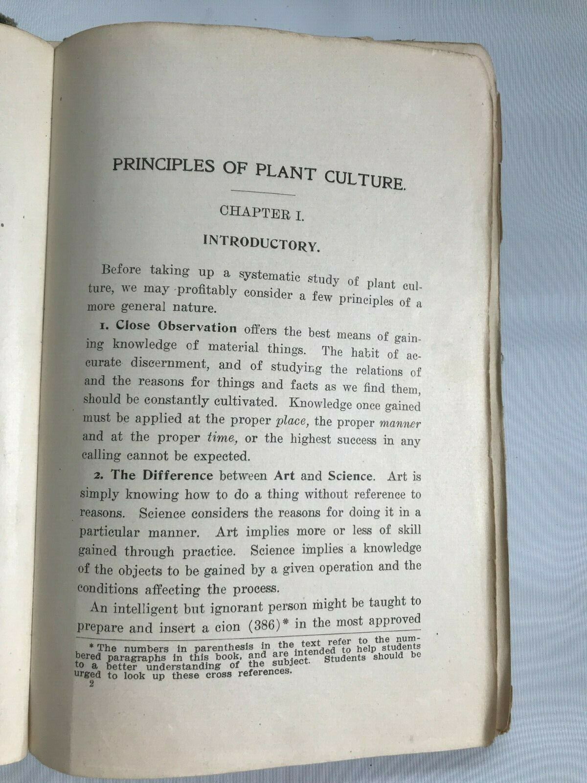 Principles of Plant Culture, E.S. Goff, Sixth Revised Edition (1910)