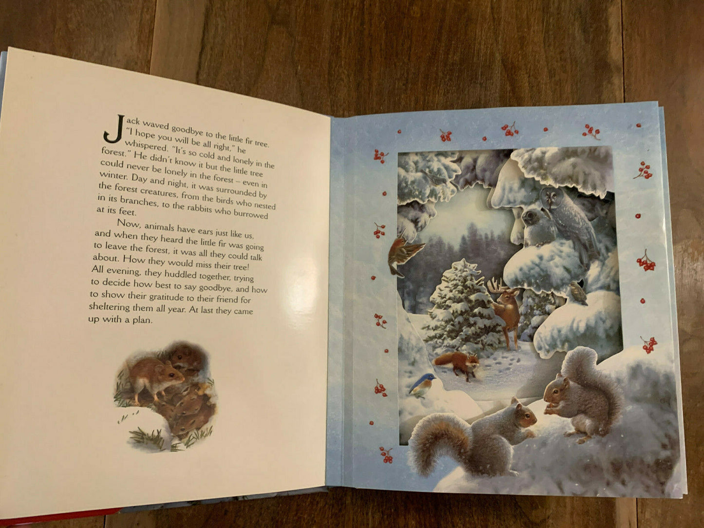 The Little Christmas Tree: A Magic 3-Dimensional Story Book (Q3)