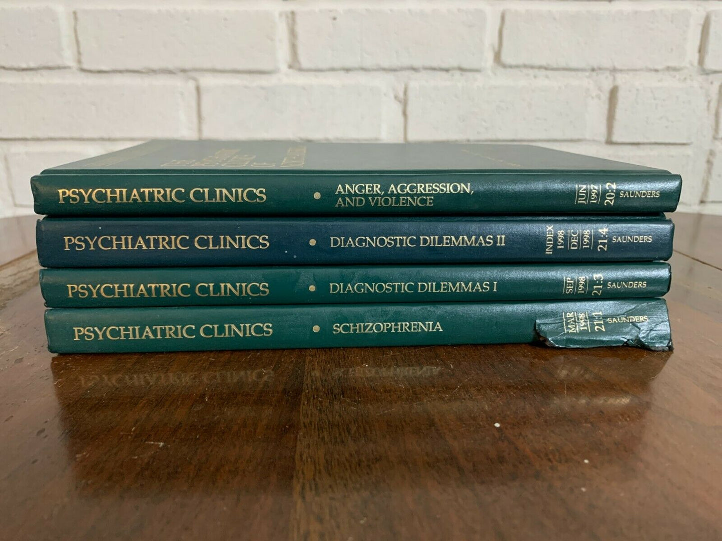 The Psychiatric Clinics Of North America [1997-1998 · Set of 4]